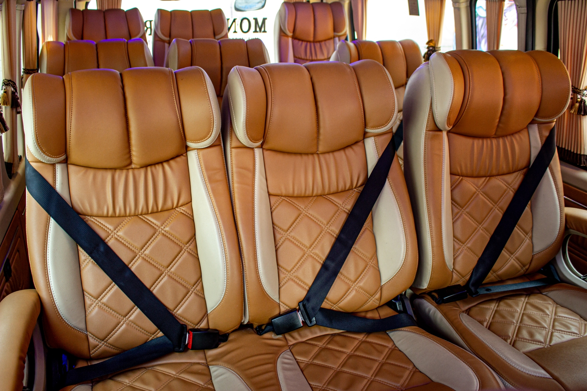 VIP van interior view
